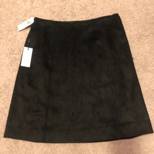 Babaton Aritzia vegan suede mini skirt NWT